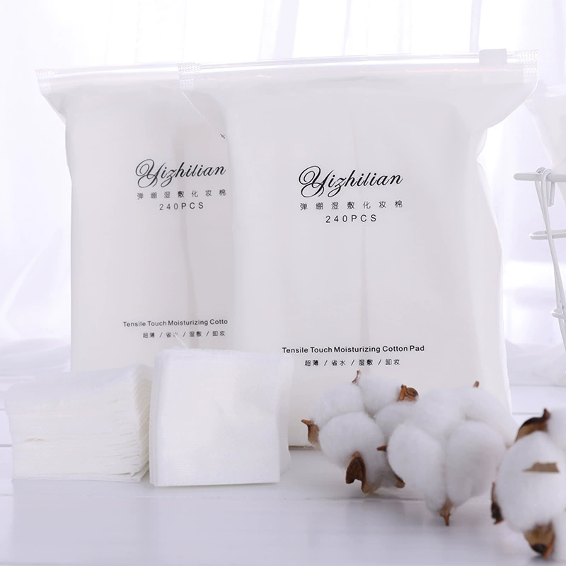 Ичжилин coton pads нетканая ткань, влажные тонкие ватные салфетки, 240 штук
