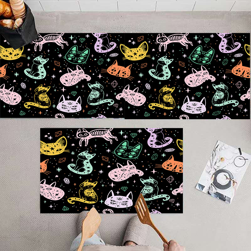 厨房垫地垫,厨房长条地垫,家用厨房地垫,浴室门口地垫