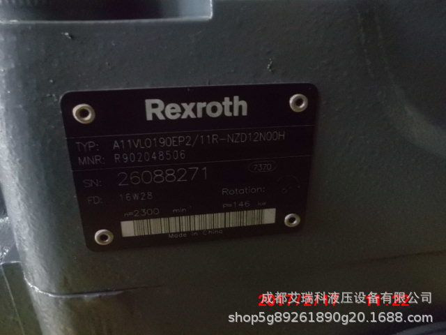德国Rexroth力士乐A11VLO190EP2/11R-NZD12N00H柱塞泵