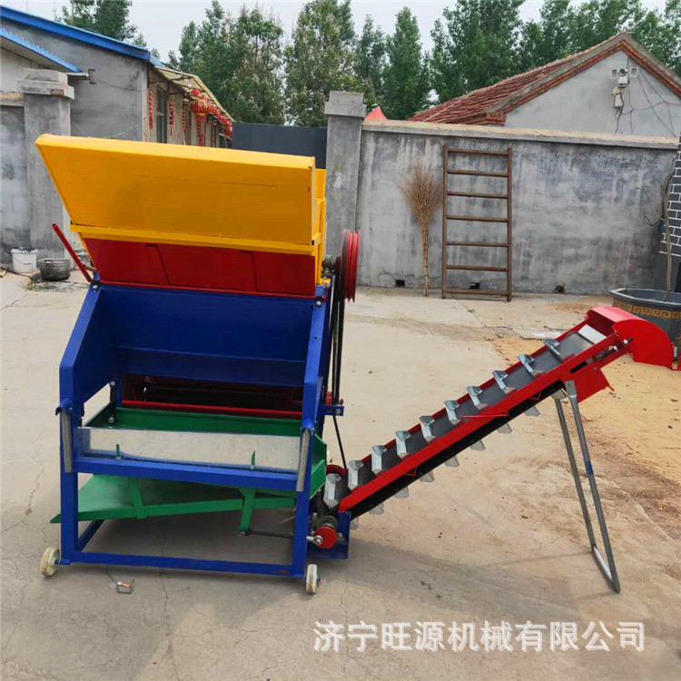 花生摘果机报价 大型花生摘果机 自动装袋花生摘果机