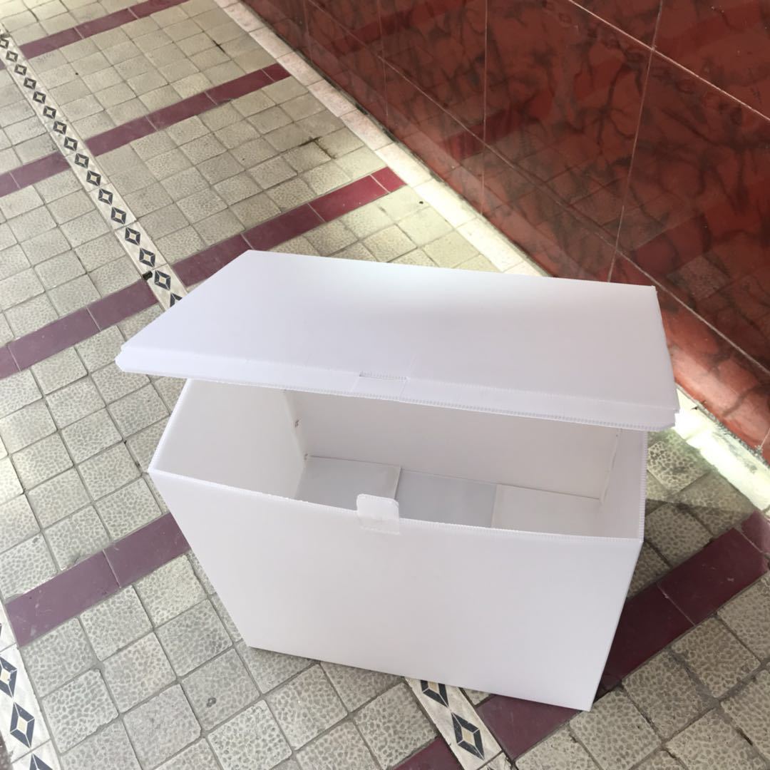 珠海 红色万通板纸箱 PP空心板周转箱 导电中空板纸箱 塑胶瓦楞板