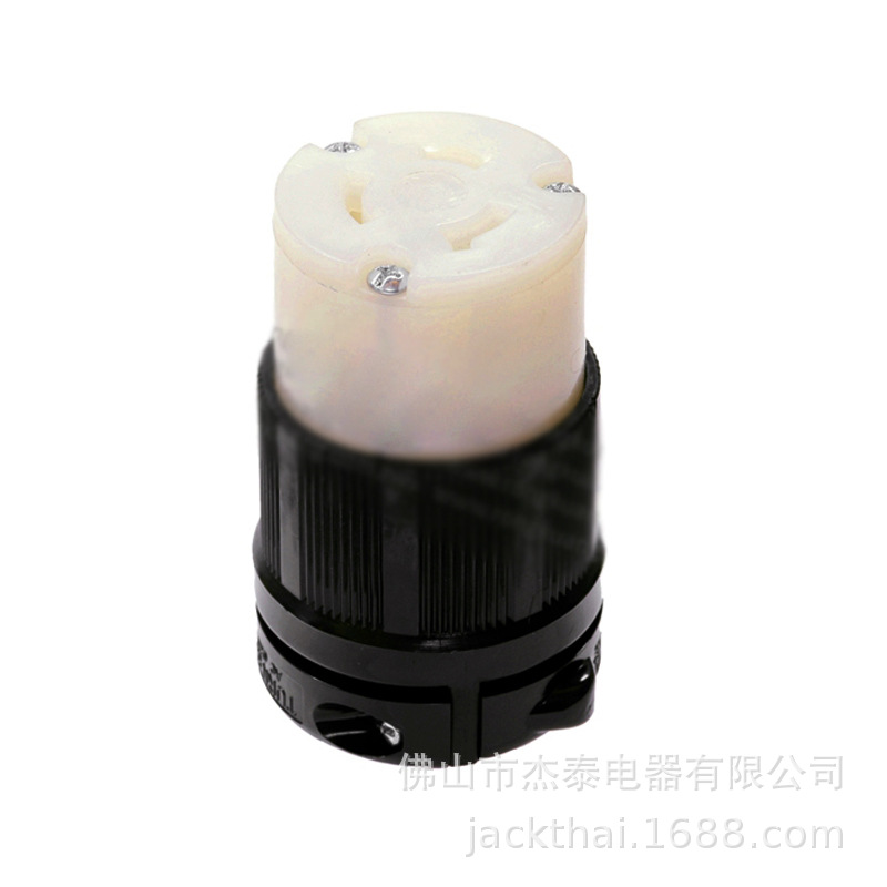 Locking Connector, NEMA L8-20C 空中對插式母頭 引掛式連接器