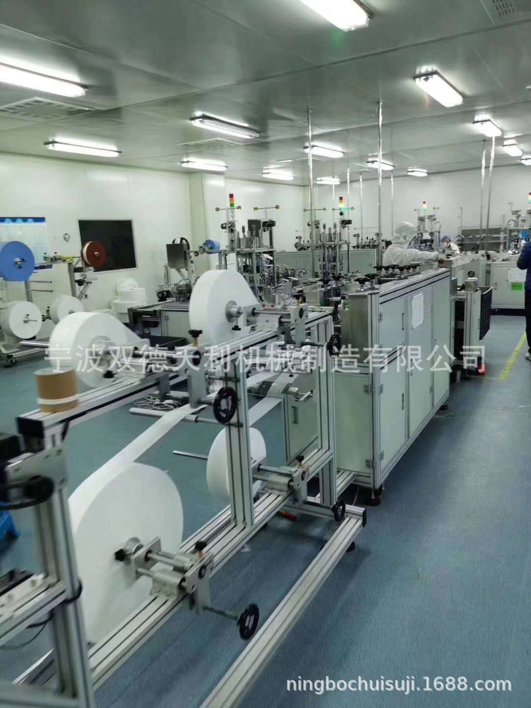 一拖二民用口罩机平机口罩机-天利智能