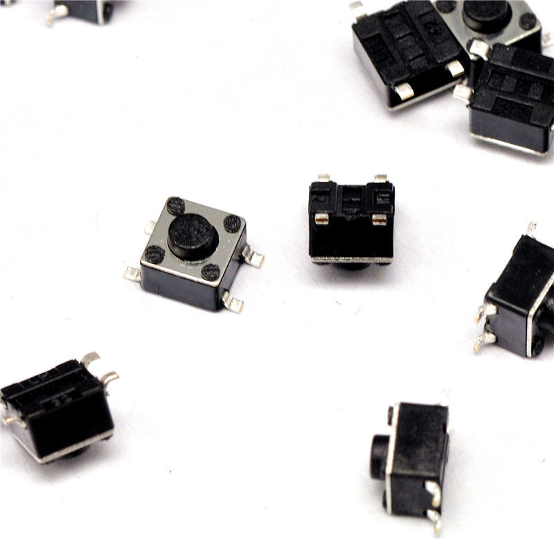 4.5*4.5*3.8MM 轻触开关 长4.5宽4.5 贴片4脚 微动/按键开关