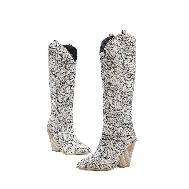 F9825 950K BOOT CỔ CAO NỮ CHETDPE SEXY GỢI CẢM SEXY MŨI NHỌN GIÀY DÉP NỮ G03 SẢN PHẨM MỚI