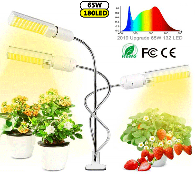 [Amazon explosion models] LED Spectrum Plant Lights Timing Dimming 65W Suitable for indoor