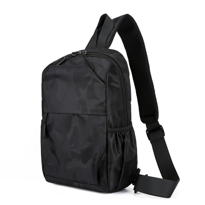 A generation of hair chest bag men's Korean trend personality leisure anti-splashing fabric shoulder diagonal bag camouflage backpack men A generation of hair chest bag men's Korean trend personality leisure anti-splashing fabric shoulder diagonal bag camouflage backpack men