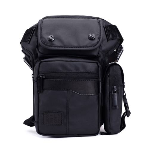 Cross-border exclusive men's chest bag, waterproof and wear-resistant, European and American sports leg bag, casual Oxford cloth fashion waist bag