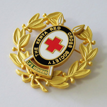 企业logo胸针定制金属徽章胸章订做镂空镀金勋章司徽纪念章订做