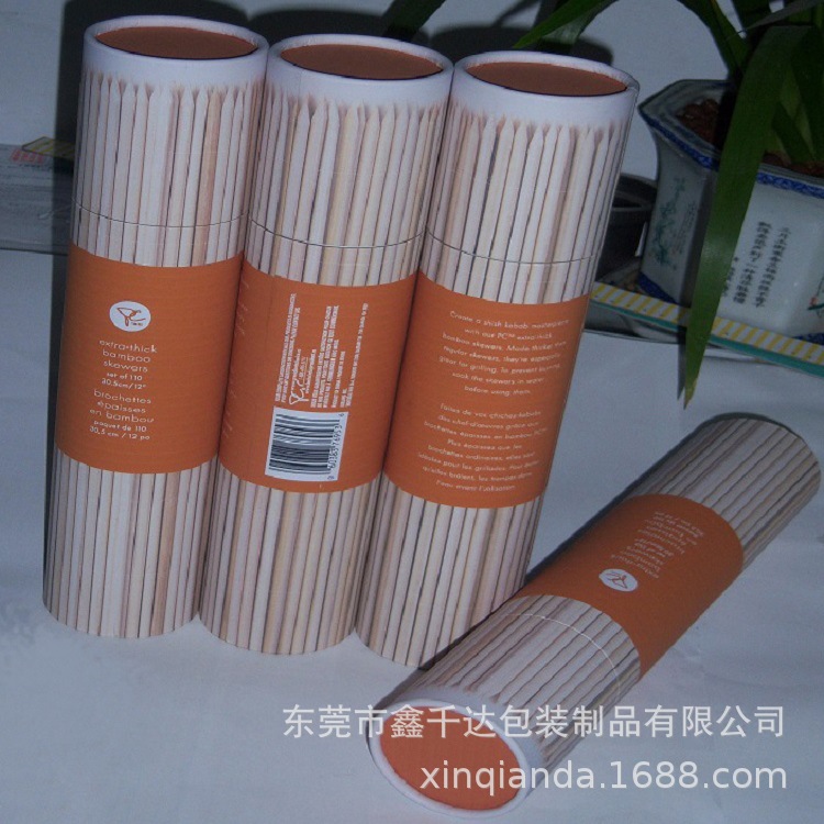 专业定制竹签纸筒罐牙签纸罐棉签纸罐创口贴纸罐筷子纸罐铅笔纸筒