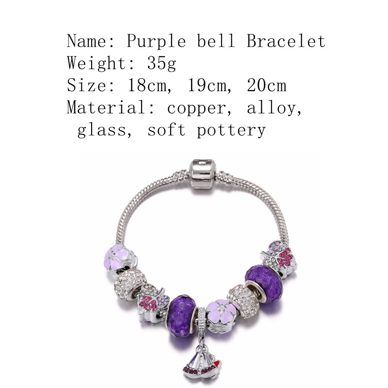 Simple Style Flower Bell Alloy soft clay Copper Inlay Artificial Gemstones Womenu0027S Bracelets