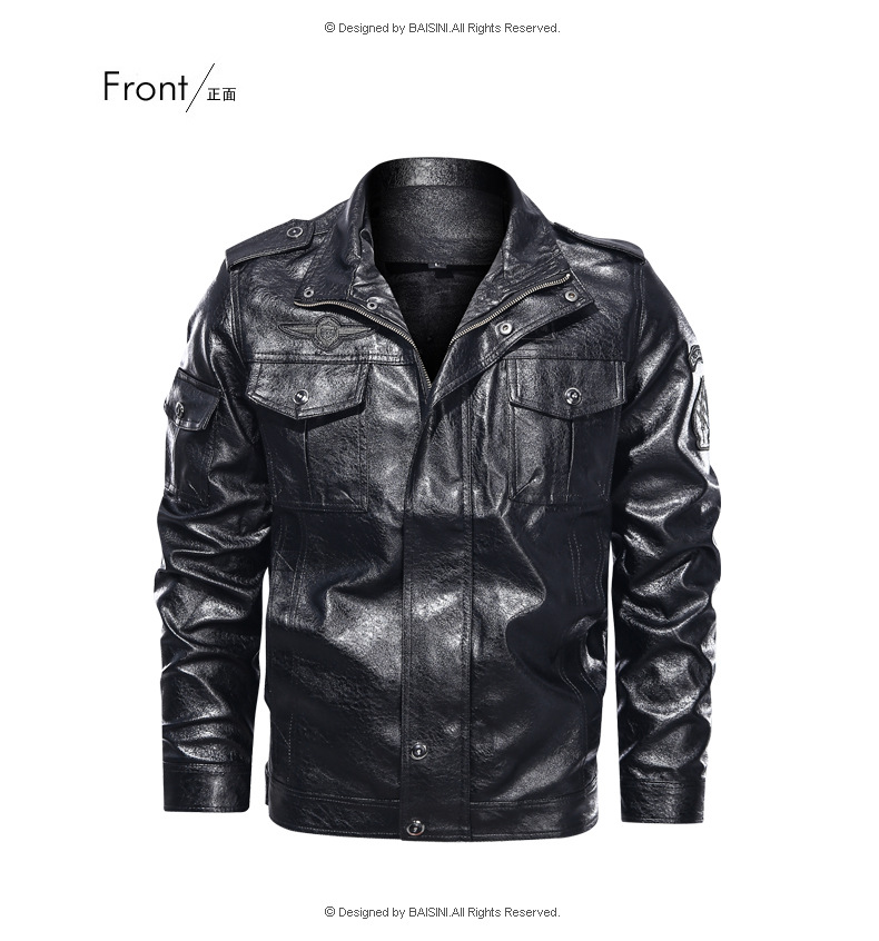 Veste en cuir homme - Ref 3443804 Image 25