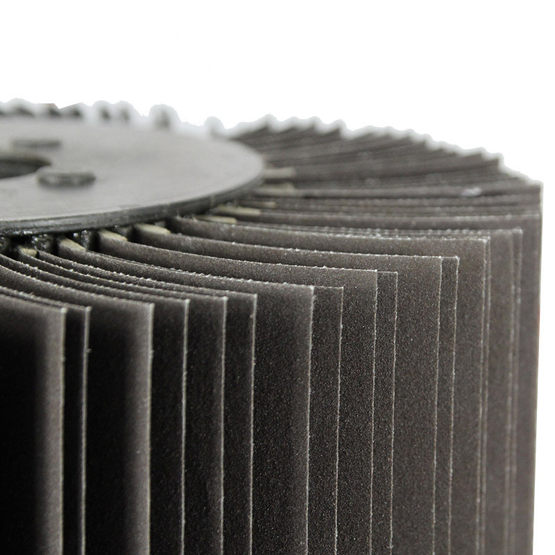 利宝龙供应打磨不锈钢常规千叶轮300X35X25.4mm煅烧磨料千页轮