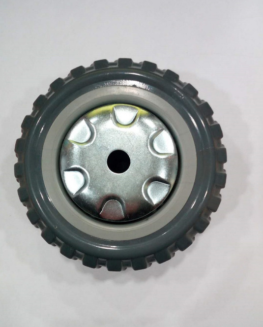 Heavy War PU Wheel plate 4568 polyurethane Twine garden cart Wheel hub Castor Xing Feng