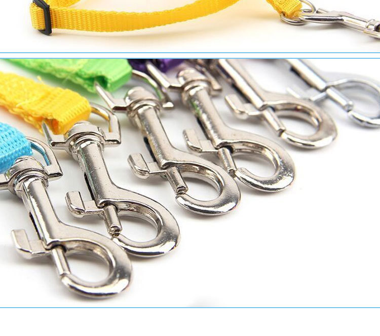 Cat Supplies Cat Leash Nylon webbing adjustable cat strap Walking cat leash Angel cat back leash undefined