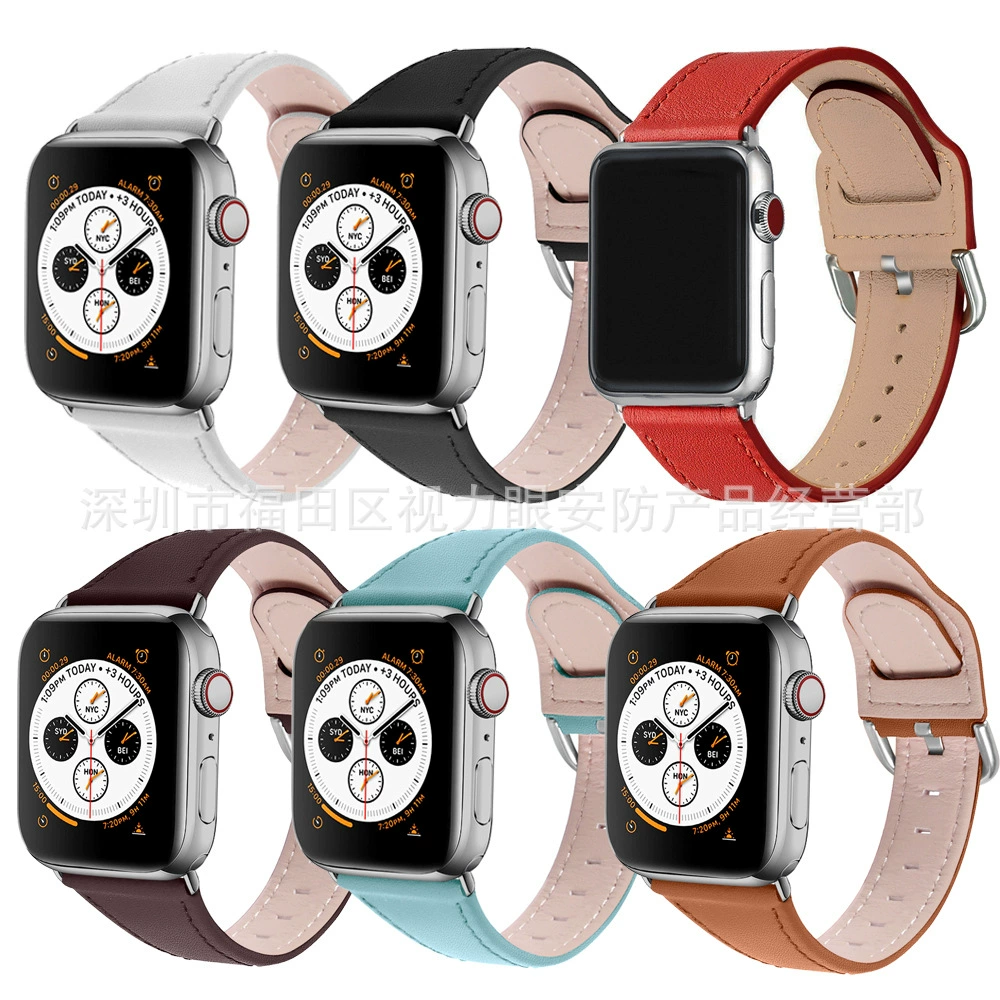 Apple, ремешок для часов, натуральная кожа