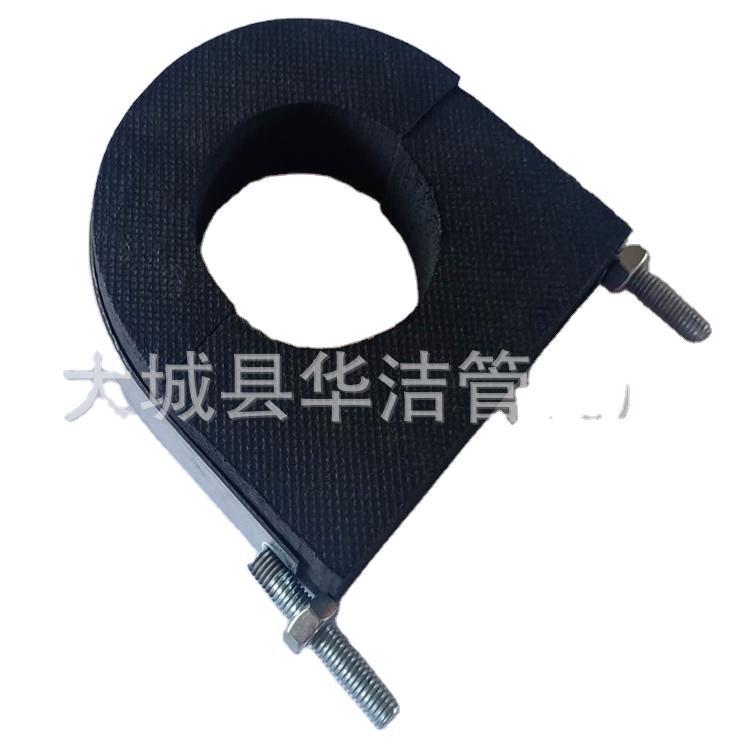 山東空調PE保溫木托 橡塑托碼 管道固定防震管托