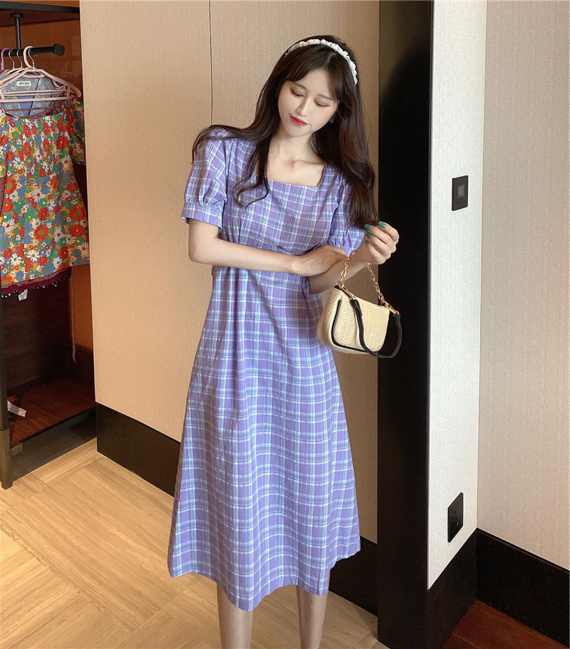 C5496 1040K VÁY ĐẦM LIỀN THÂN DÁNG DÀI NỮ DONTDC TAY PHỒNG MÙA HÈ THỜI TRANG NỮ G03 SẢN PHẨM MỚI