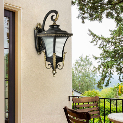 新款太阳能壁灯户外景观庭院灯家用新农村路灯防水壁灯中山灯具|ms