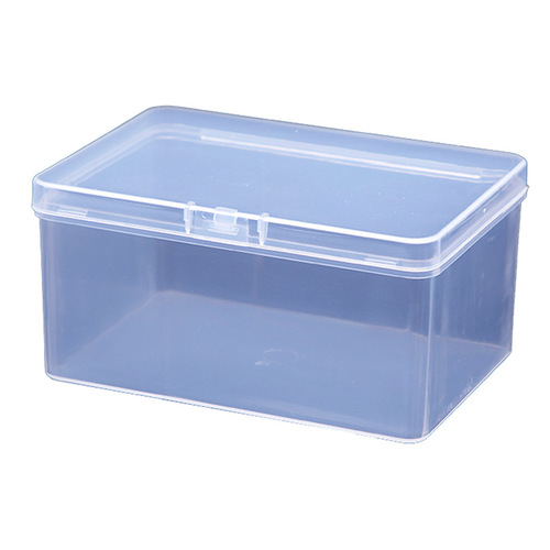 厂家 pp塑料盒子长方形日用品收纳盒 透明 小盒子 零件收纳盒