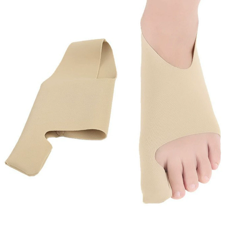 Коррекция большого пальца ноги с помощью вальгусной повязки Hallux для стопы Мужские и женские пальцы ног Крышка для стопы с разрезом на носке Спортивная защита