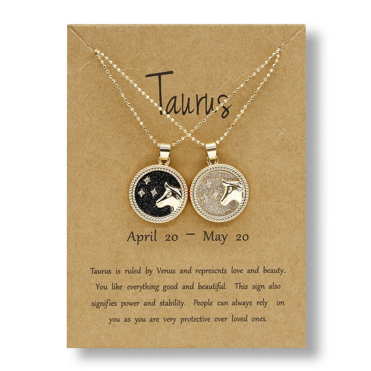 Fashion Constellation Alloy Plating Womenu0027S Pendant Necklace 1 Piece