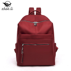 zhenli 时尚包2020 逛街场景软面女生双肩包 跨境潮流独立站背包