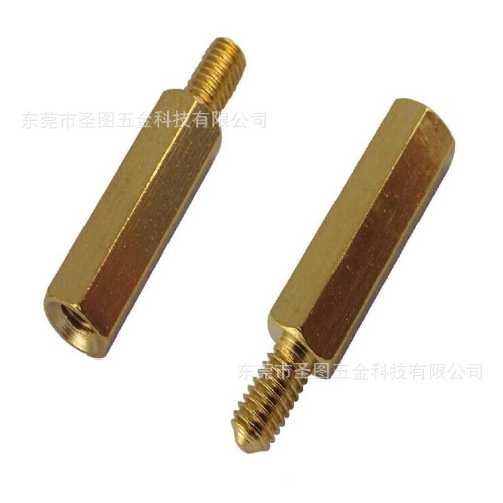铜探温螺丝 铜螺柱 调节铜螺杆 调节螺丝 铜车件机加工件 铜转杆
