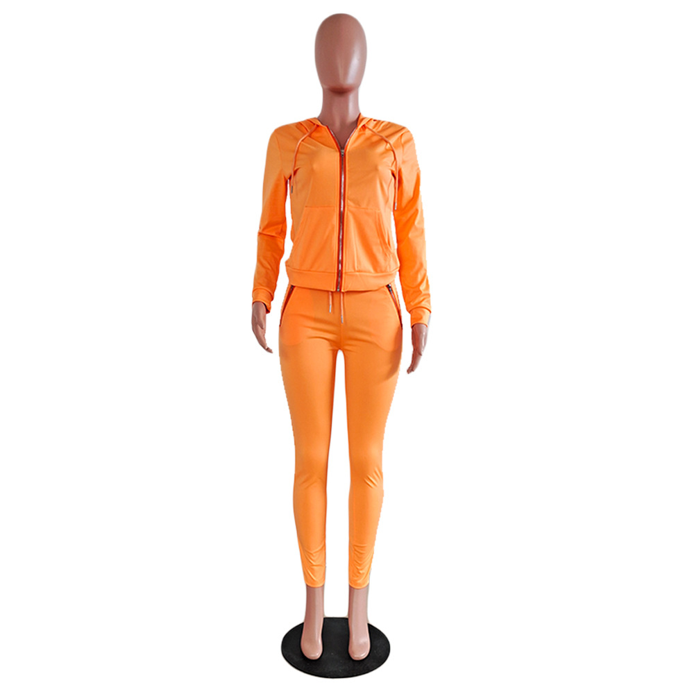 橙色正面实拍图