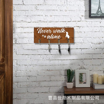 挂鈎進門挂衣架壁挂創意玄關衣帽鈎包鑰匙挂鈎置物架實木衣帽架