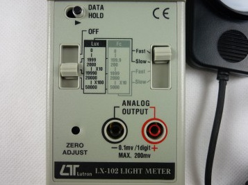 光度计LX-102台湾路昌LUTRON原装亮度计照度计LX102照度仪