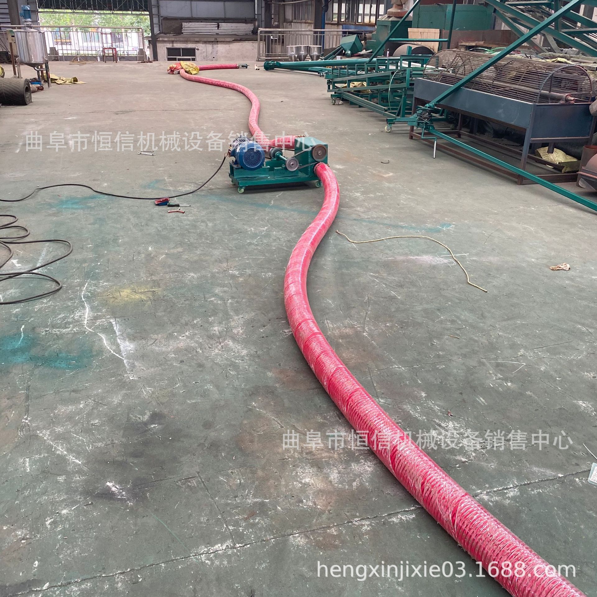 大中小型五谷杂粮装车车载吸粮机设备 大豆花生民用软管输送机