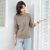 Forming seamless Cashmere sweater 100% Cashmere Autumn and winter T-shirts Long sleeve Internal lap Thick sweater Sweater jacket