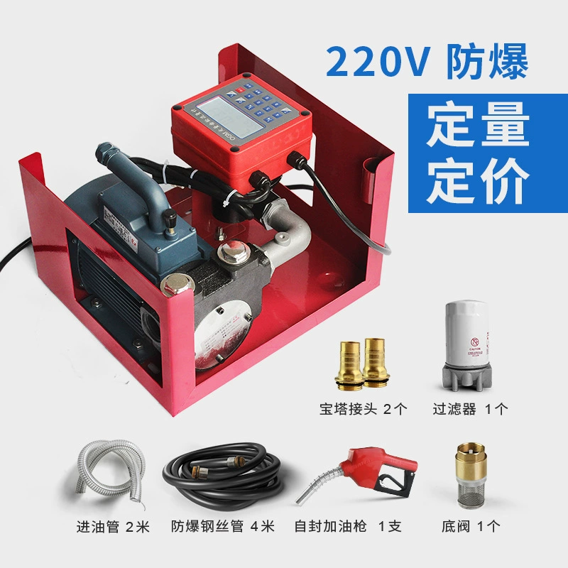 220V24V12V вольт небольшой дозатор электронный Дозирующий Анти-взрыв насос бензиновый дизельный метанол насос большой расход