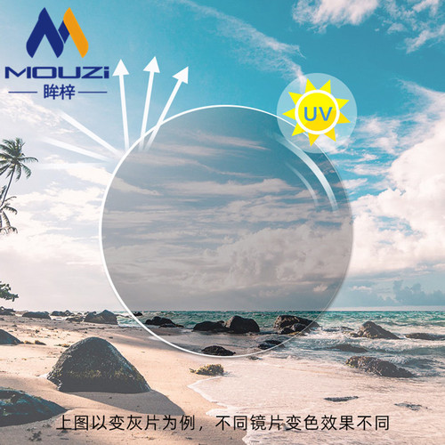 Anti-blue light myopia resin glasses lens 1.56 aspheric anti-radiation high-definition optical lens color-changing glasses lens