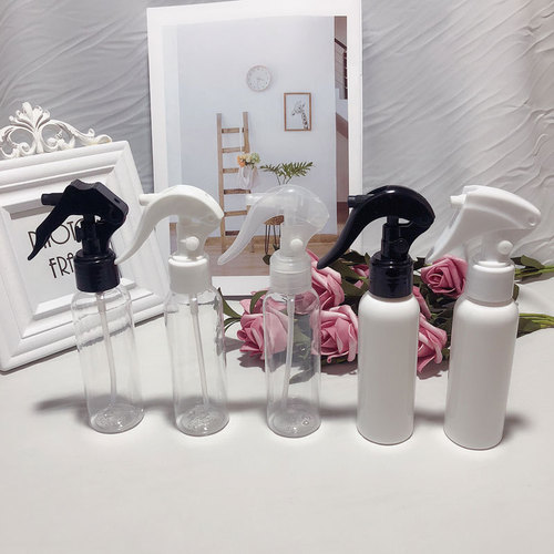 100ml little mouse round shoulder hand-button spray gun plastic spray bottle hair salon disinfection empty hydrosol water agent refill empty bottle