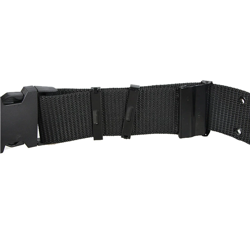 Travel tactics black woven belt