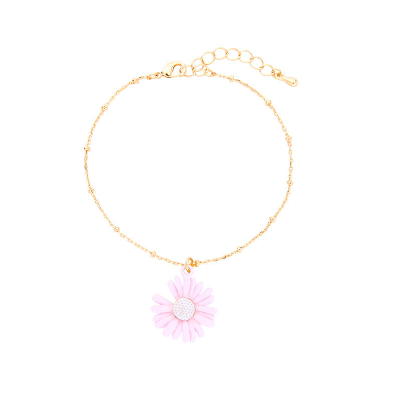 Mori Simple Fleur Accessoires Bijoux Sauvages Petit Bracelet Marguerite En Gros Nihaojewelry display picture 8