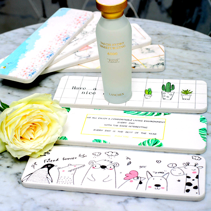 howhom Diatom mud Cushion Makeup Wash station water uptake Quick drying Moisture-proof