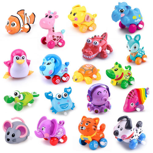 Wind-up infant children's wind-up toy turtle 0-1-2 years old crawling baby puzzle car animal combination