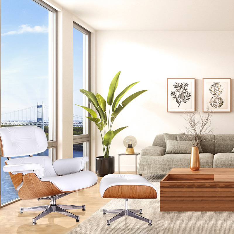 TY308 海外倉(cāng)現(xiàn)貨伊姆斯時(shí)尚躺椅歐式北歐沙發(fā)伊姆斯躺椅一件發(fā)貨