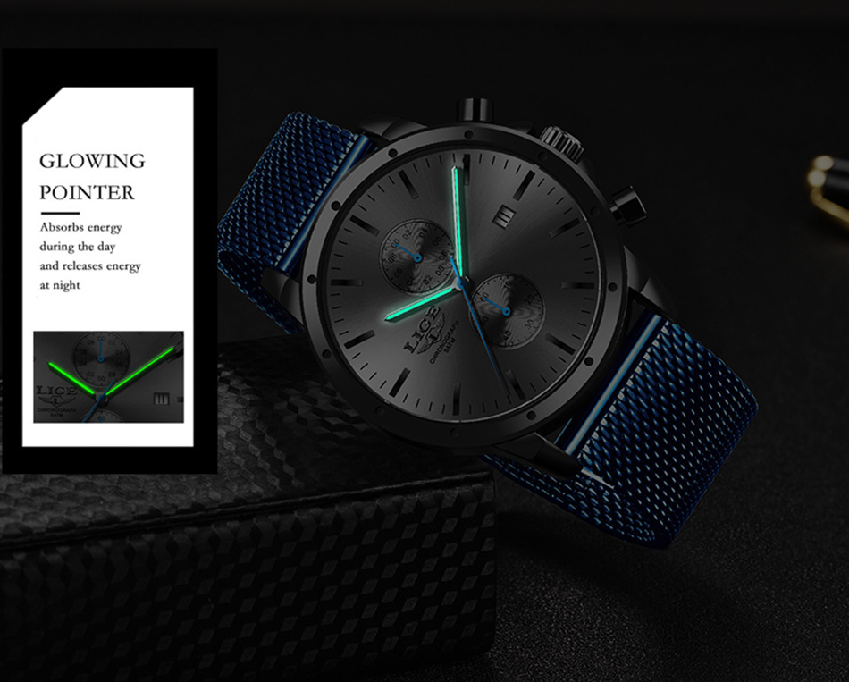 Title 9, Montre homme de marque internationale, mouvemen...