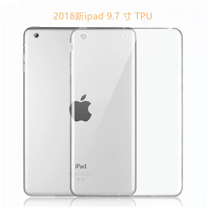 Защитный чехол для iPad Pro11 2020 с водонепроницаемой вставкой 10.2, водонепроницаемая вставка 10.5, анти-упад, 9.7, TPU, прозрачный, мини 6, мягкая оболочка