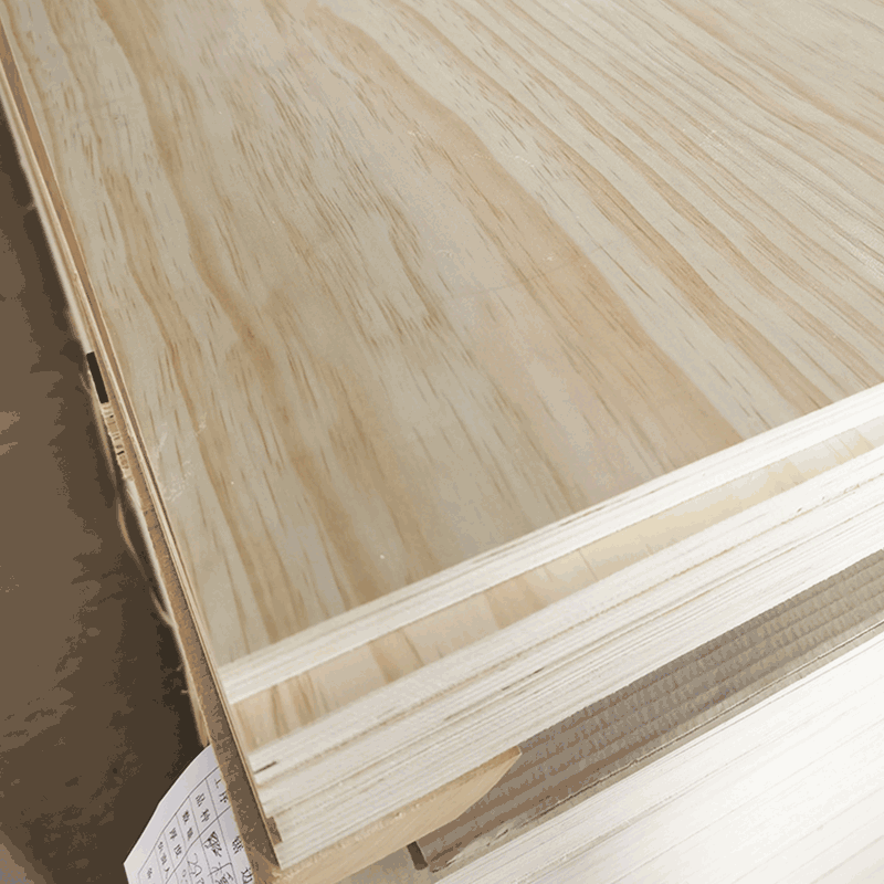 辐射松面皮木皮饰面板杨木板材多层板芯木板定制板材装饰家具木材|ms