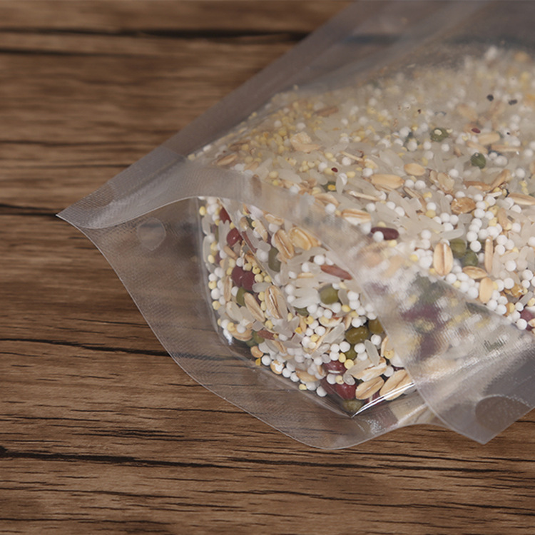 高端订制坚果红枣食品零食自立自封袋塑料八边封铝箔袋生产厂家