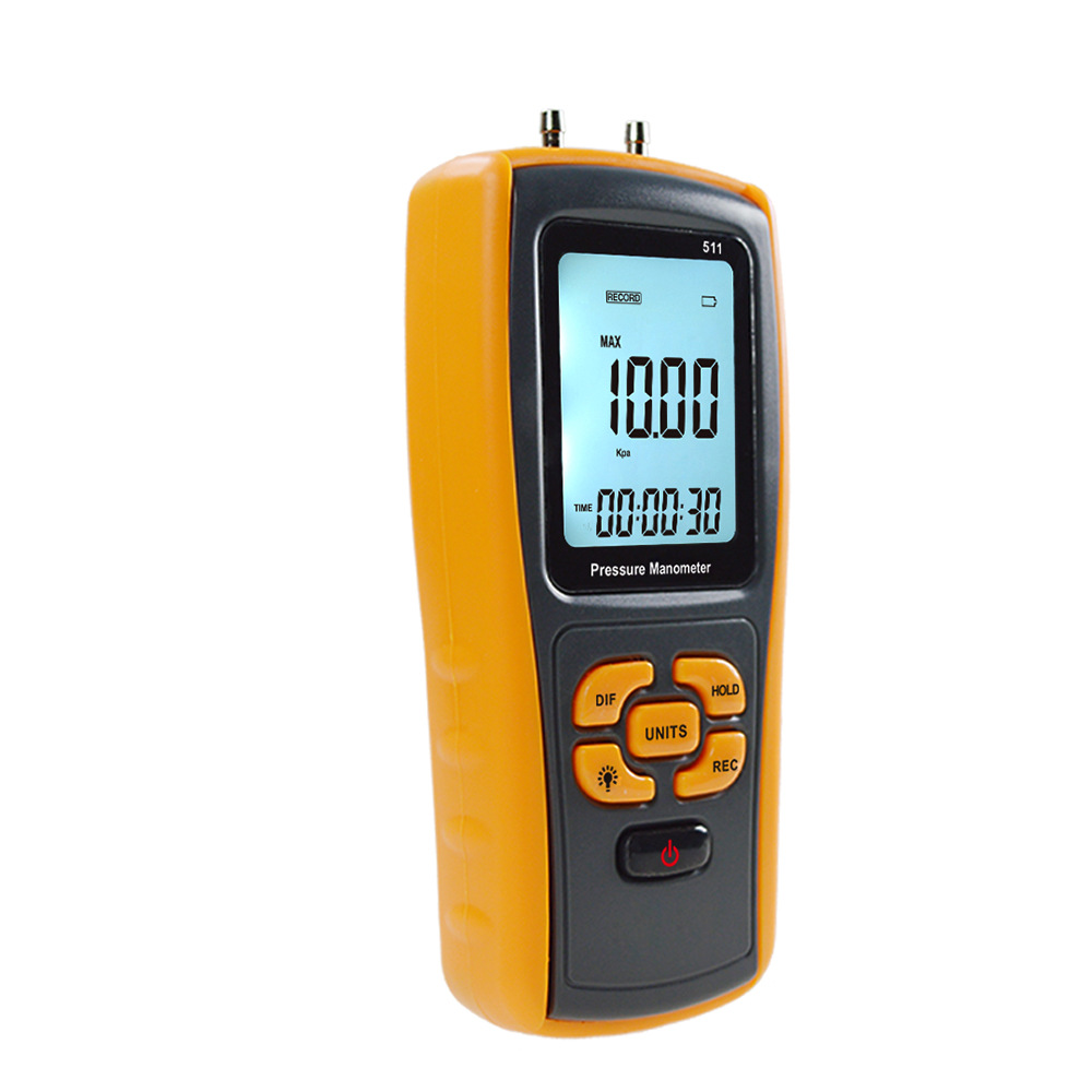 标智GM511燃气专用差压计手持式高精度数字压力表燃气压力检测表