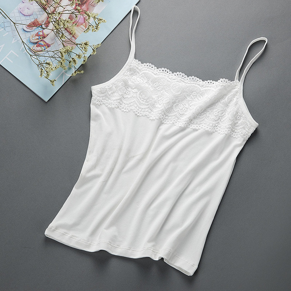 summer lace top with cups