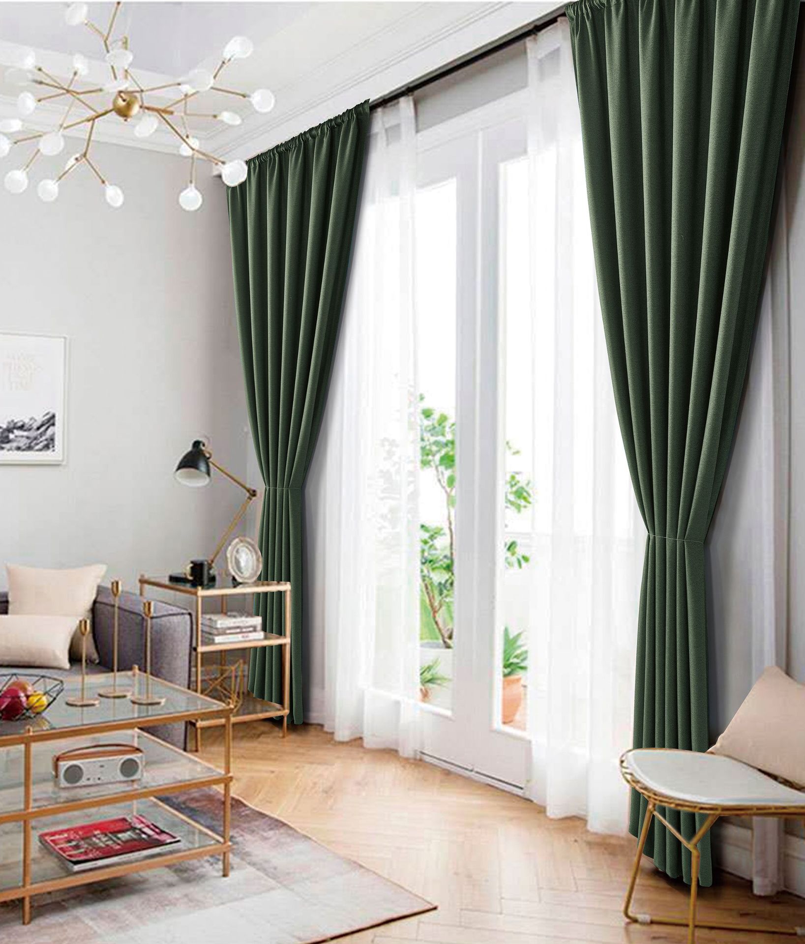 工廠直銷遮光成品窗簾，也可定制