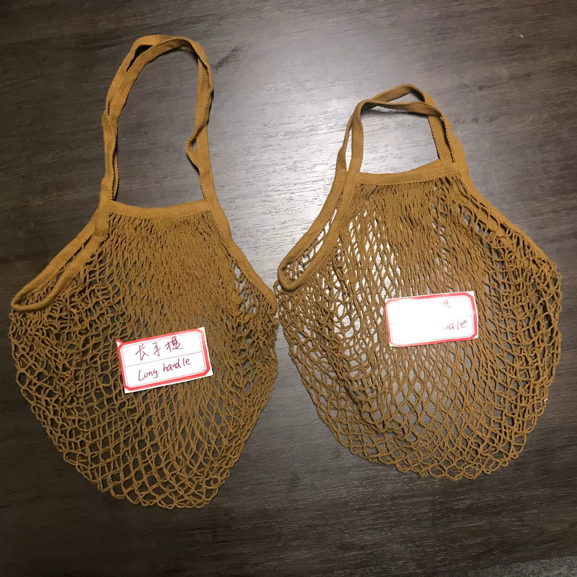 Handheld woven fruit storage bag, mesh bag, custom-made