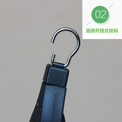 0.2m - 0.9m Flower Pot Telescoping Hook, Adjustable Hanging Hook for Hanging Basket Plants, Convenient Hook Holds Up to 1 kg